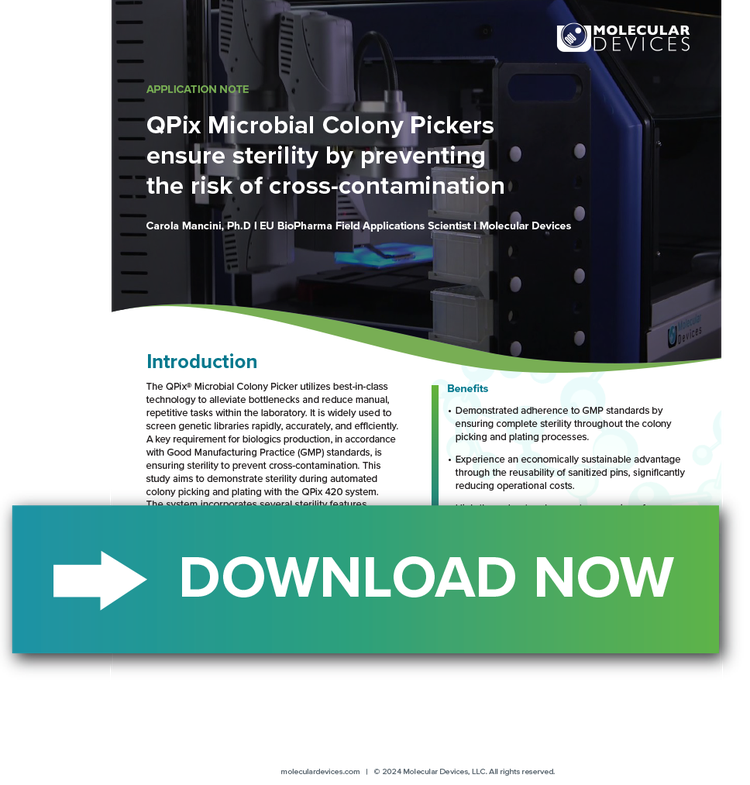 QPix Microbial Colony Pickers App Note