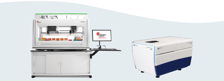Beckman Coulter Life Sciences Biomek i7 Hybrid Automated Workstation and Confocal HT.ai
