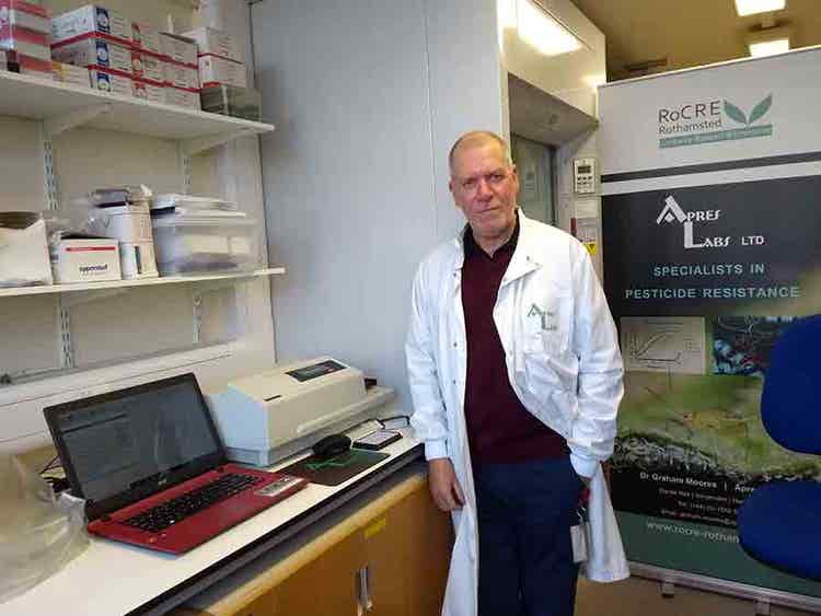 Il dott. Graham Moores utilizza i lettori SpectraMax per rivoluzionare le ricerche nell'ambito della resistenza ai pesticidi