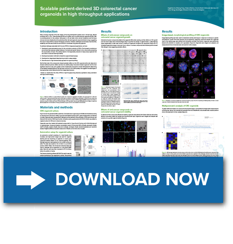 Scalable patient-derived 3D colorectal cancer organoids