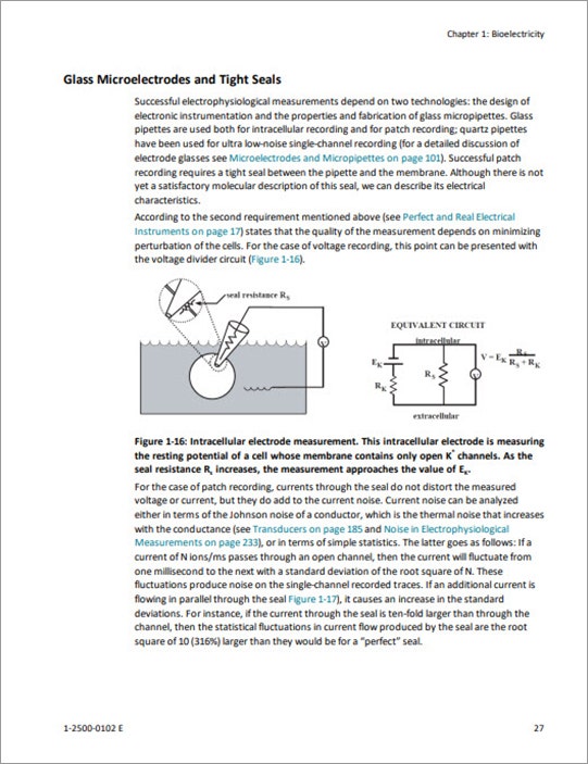 Glass Microelectrodes