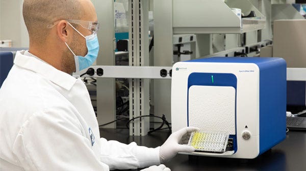 Lettore per micropiastre multimodale SpectraMax Mini