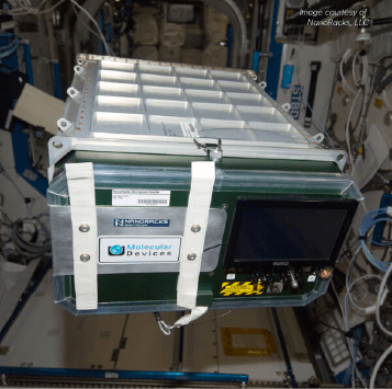 Molecular Devices 1st Reader in Space